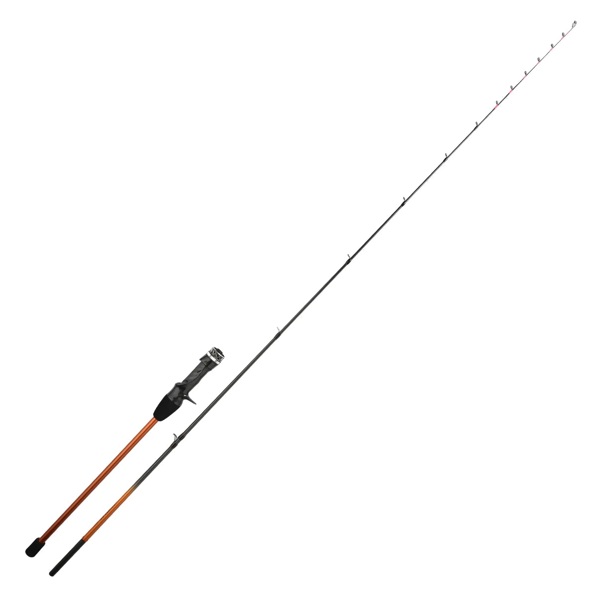 Johncoo cuttlefish fishing rod 1.5m one section with titanium tip 43g light casting Boat fishing rod