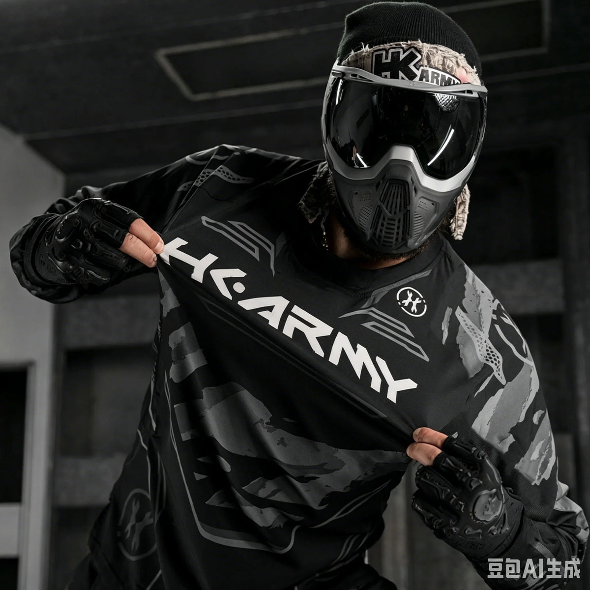 NEW MOUNTAIN BIKE & MOTORCYCLE ENDURANCE PRINTED LONG-SLEEVE SHIRT MEN'S DOWNHILL OFF-ROAD BREATHABLE PAINTBALL RIDING SUIT TOP