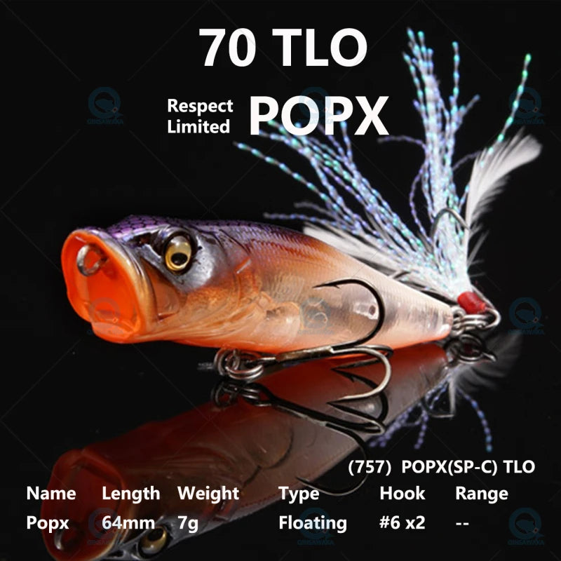 Original JAPAN Megabass Special Limited Color SP-C POPX POP-X Fishing Lure rolling dog walk baitfish BASS LURE Saltwater Sea