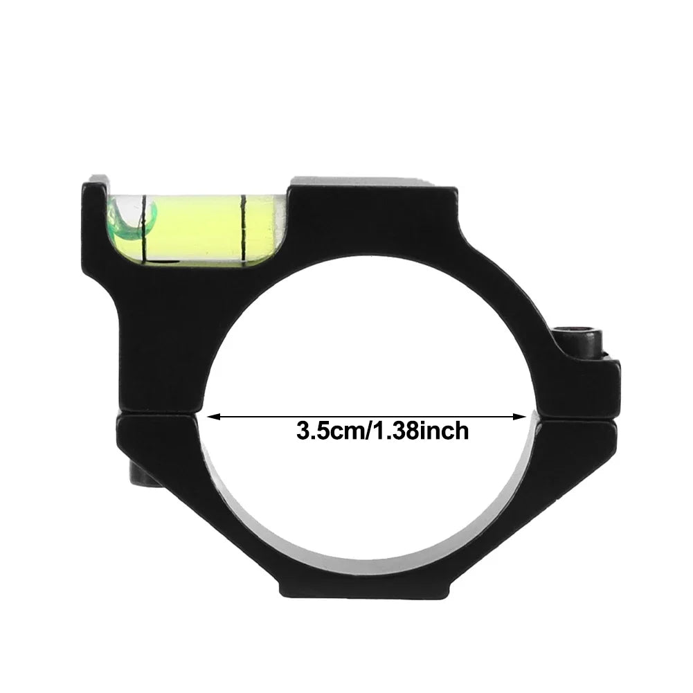 Tactical Riflescope Universal Spirit Level Balance for 25.4/30/35mm Ring 11/20mm Picatinny Rail Hunting Rifle Scope Adapter
