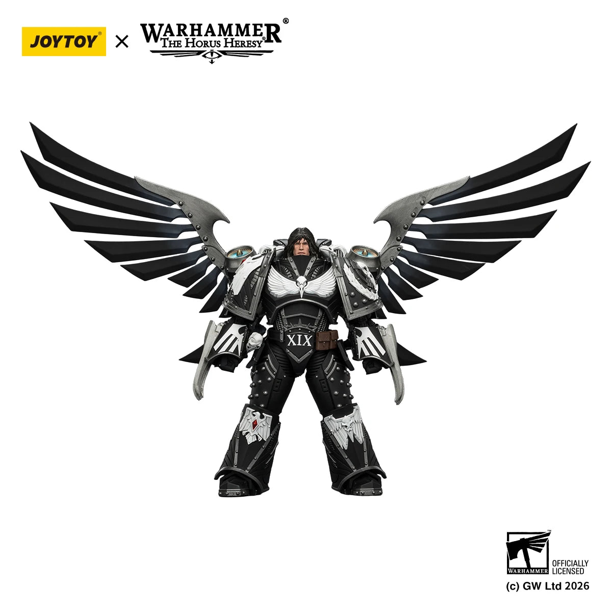 JOYTOY Warhammer "The Horus Heresy" Action Figures Raven Guard Corvus Corax, Primarch of the XIX Legion