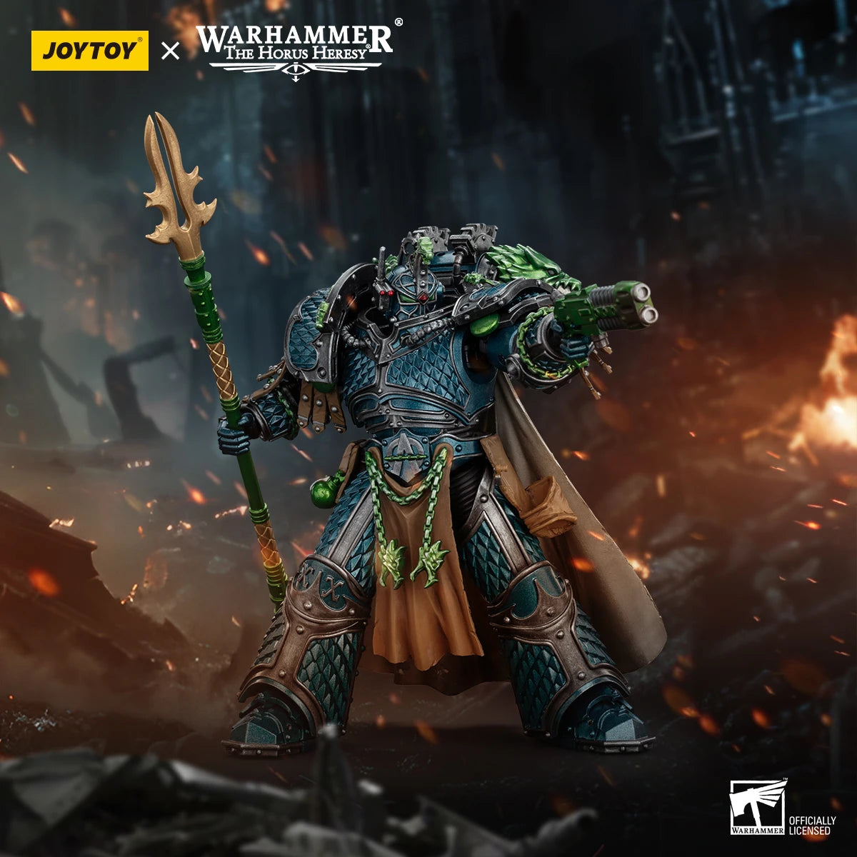 JOYTOY Warhammer 40K Action Figure 1/18 Alpha Legion Alpharius, Primarch of the XXth Legion figures Toys