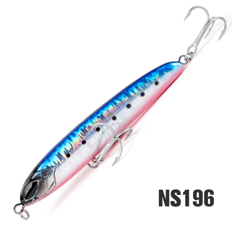 Noeby Sinking Heavy Stickbait Lure 115mm 64g 130mm 81g Pencil Jigs Artist Sea Fishing Lure Hard Baits Saltwater Fishing Lures