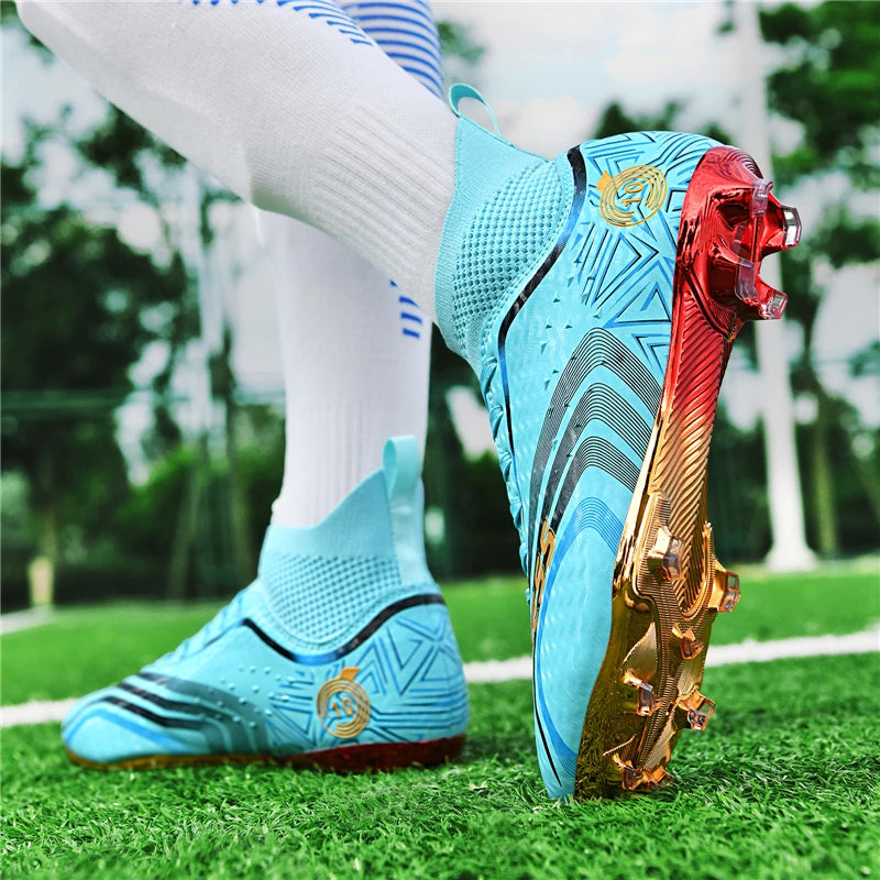 Men's Football Field Cleats Professional Society Soccer Boots Outdoor Grass Training Soccer Shoes Children Sports Sneakers 2026