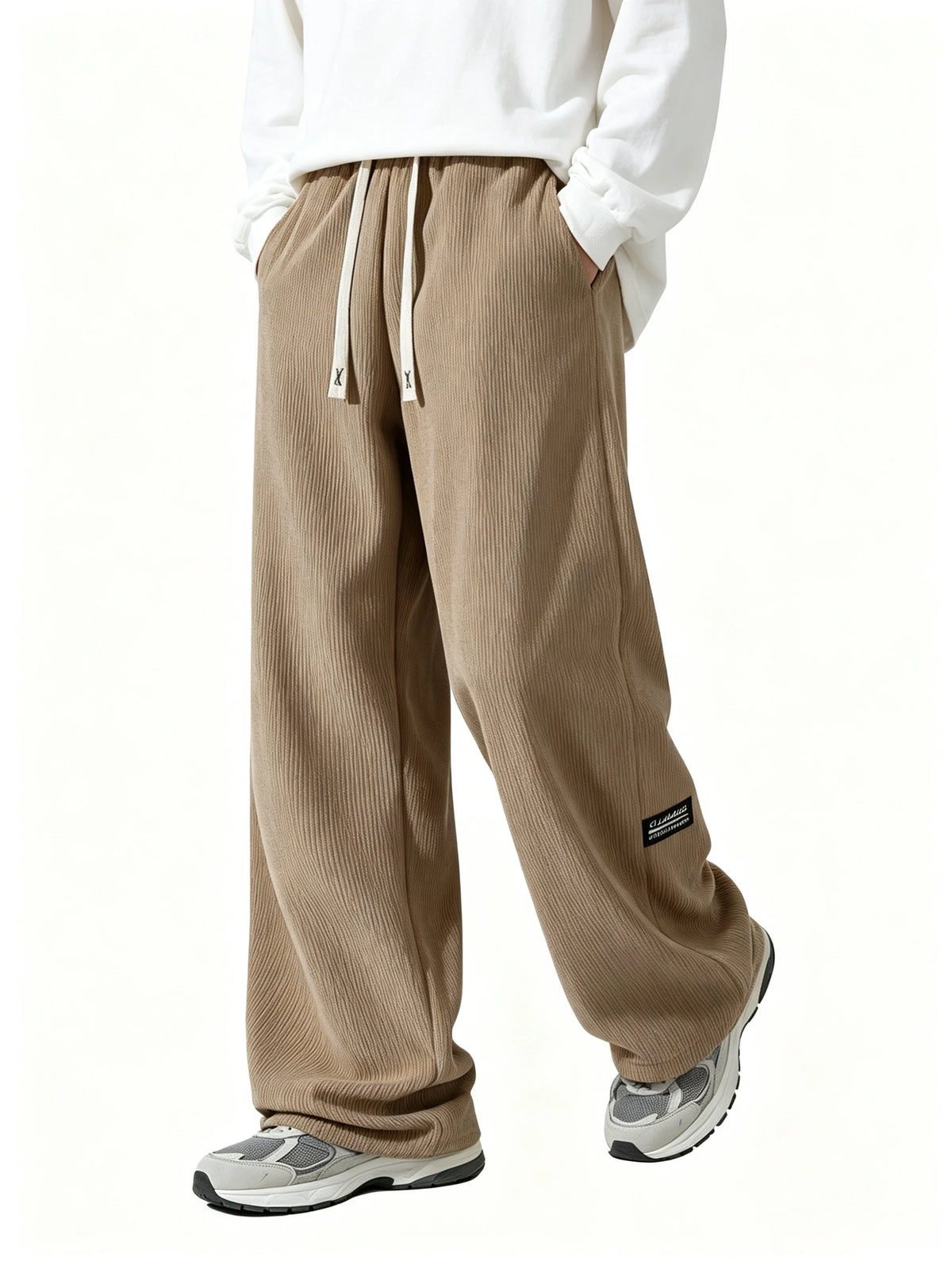 Men's Corduroy Casual Pants Lined and Thickened Men's Clothing Winter Trousers Men's Sweatpants Lower Price Men's Cargo Pants