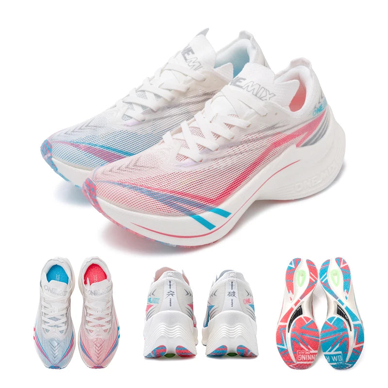 ONEMIX 2026 Tupo New Carbon Plate Marathon Running Shoe Pro Tests Stable Support For Shock-absorbing Ultralight Bounce Sneakers