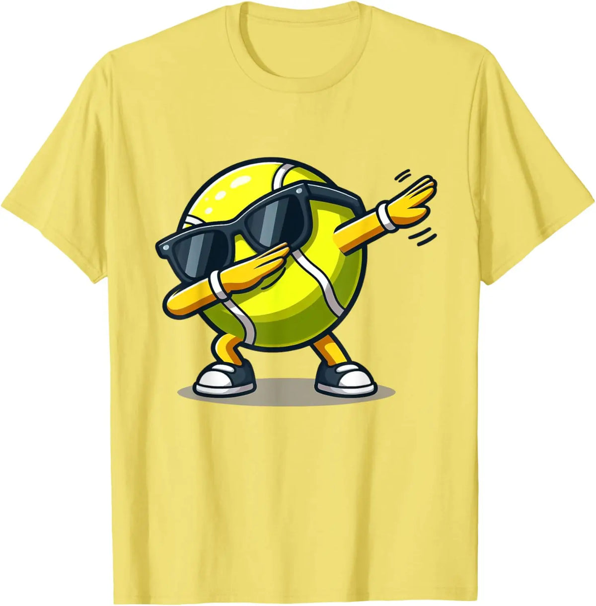 Dabbing Tennis Ball Shirt Funny Boys Men Women Sports Player T-Shirt