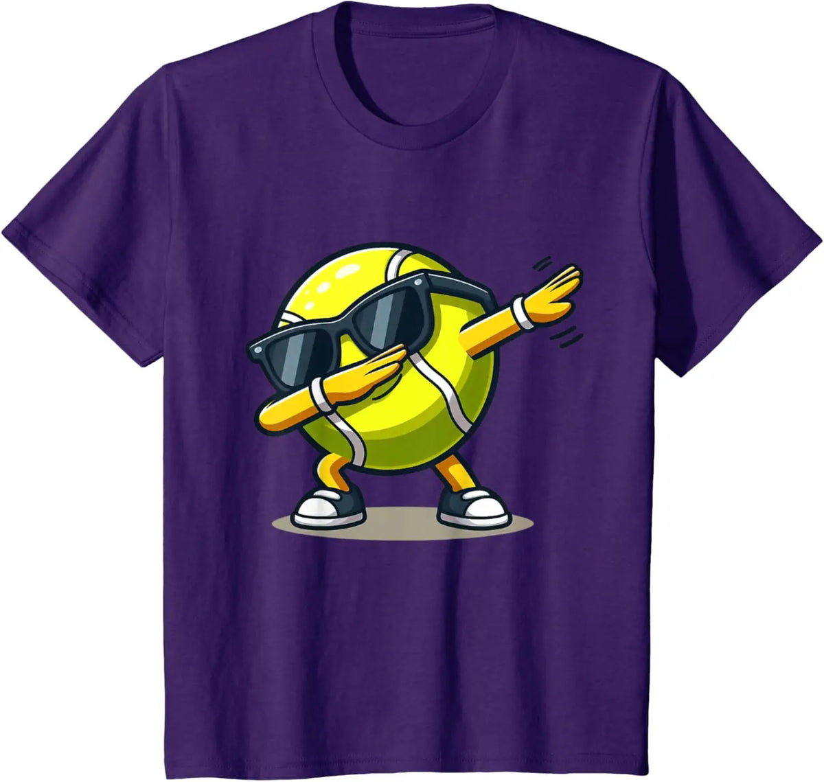 Dabbing Tennis Ball Shirt Funny Boys Men Women Sports Player T-Shirt