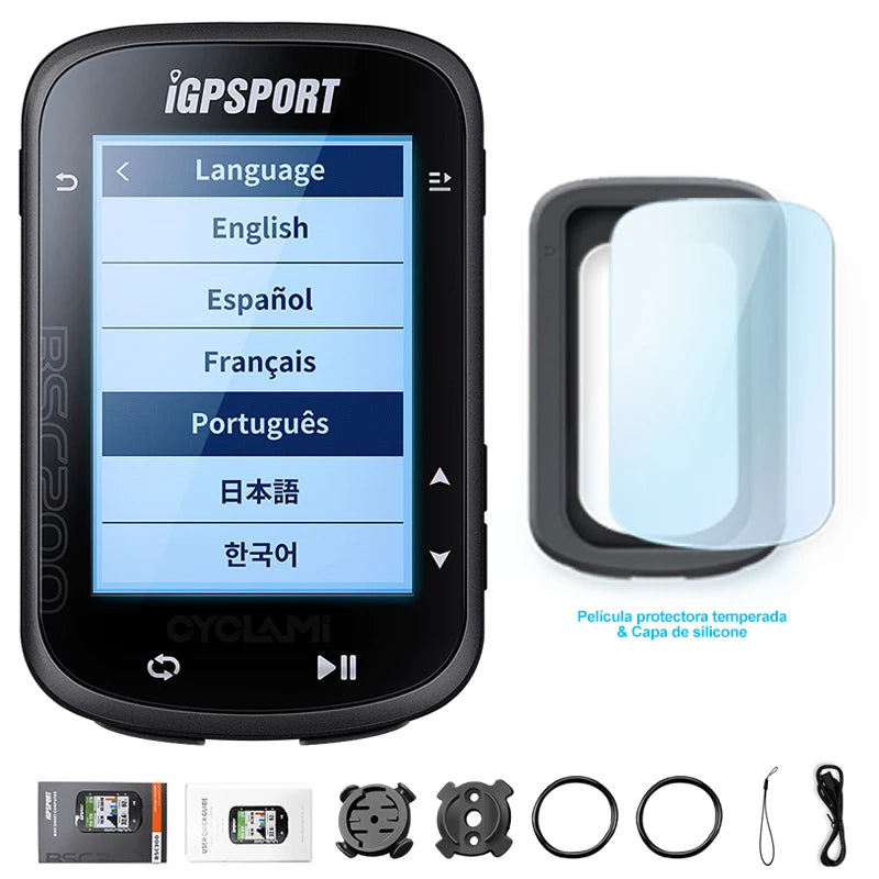 Wireless Bicycle Computer GPS IGPSPORT BSC200 BSC 200 Bike Speedometer Cycling Odometer 2.5in ANT+ APP Sync Slope Altitude