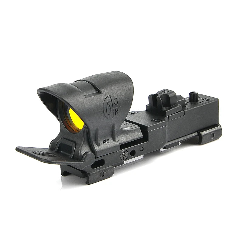 C-MORE Red Dot Sight with Click Switch 2MOA Dot Sight Fit Picatinny Rail Tactical Red Dot Sight