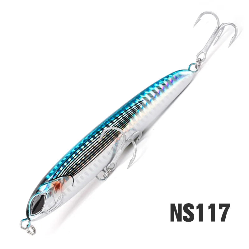 Noeby Sinking Heavy Stickbait Lure 115mm 64g 130mm 81g Pencil Jigs Artist Sea Fishing Lure Hard Baits Saltwater Fishing Lures