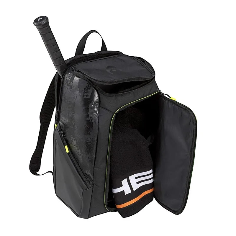 HEAD EXTREME NITE Tennis Backpack Berrettini 1-2 Pack Men's and Women's Sports Bag Independent Shoe Compartment