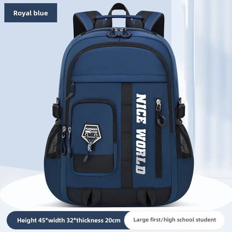 teenage school backpack for boys girls cool large bookbag student backpack with many pockets college middle high school bags