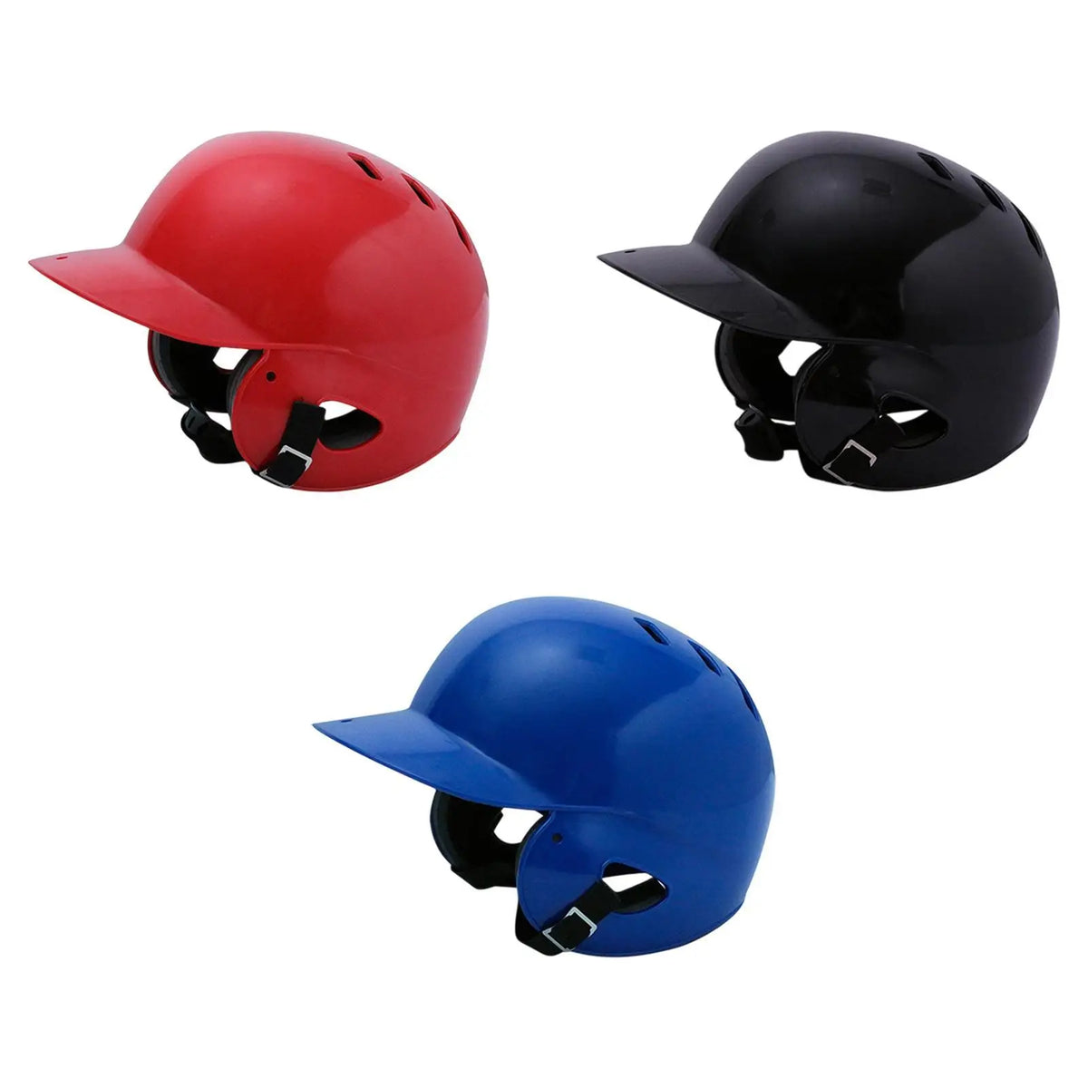 Baseball Batting Helmet Shock Absorbing Breathable Guard Softball Helmet for Game Competition Tournament Match Teenagers