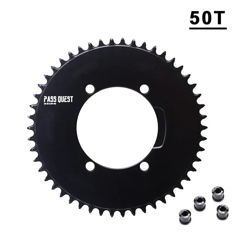 110 Bcd Chainring For Geoid Pm500 Power Meter 4 Bolt Chainring 46 33 50 34t 52 36 53 39 54 40 Aero Chainring 110bcd Double Plate