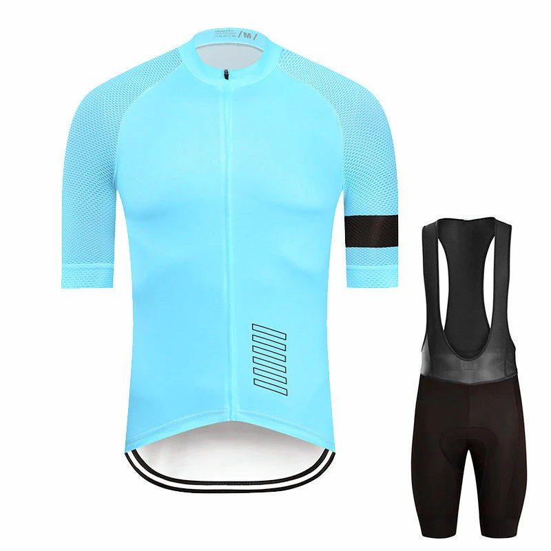 2026 New Pro Team Cycling Jersey Set Men's Summer Bike Mountain Uniform Ropa Ciclismo Maillot Hombre Bicycle Clothing Suit