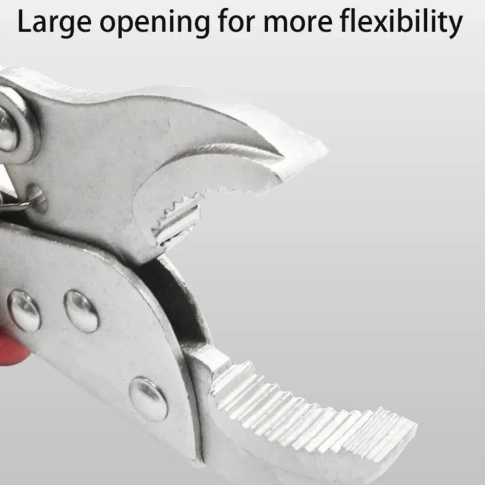 5inch Locking Pliers Lock Pliers Curved Jaw Pliers Straight Long Nose Pliers Multi-function Welding Clamp Tools Universal Pliers