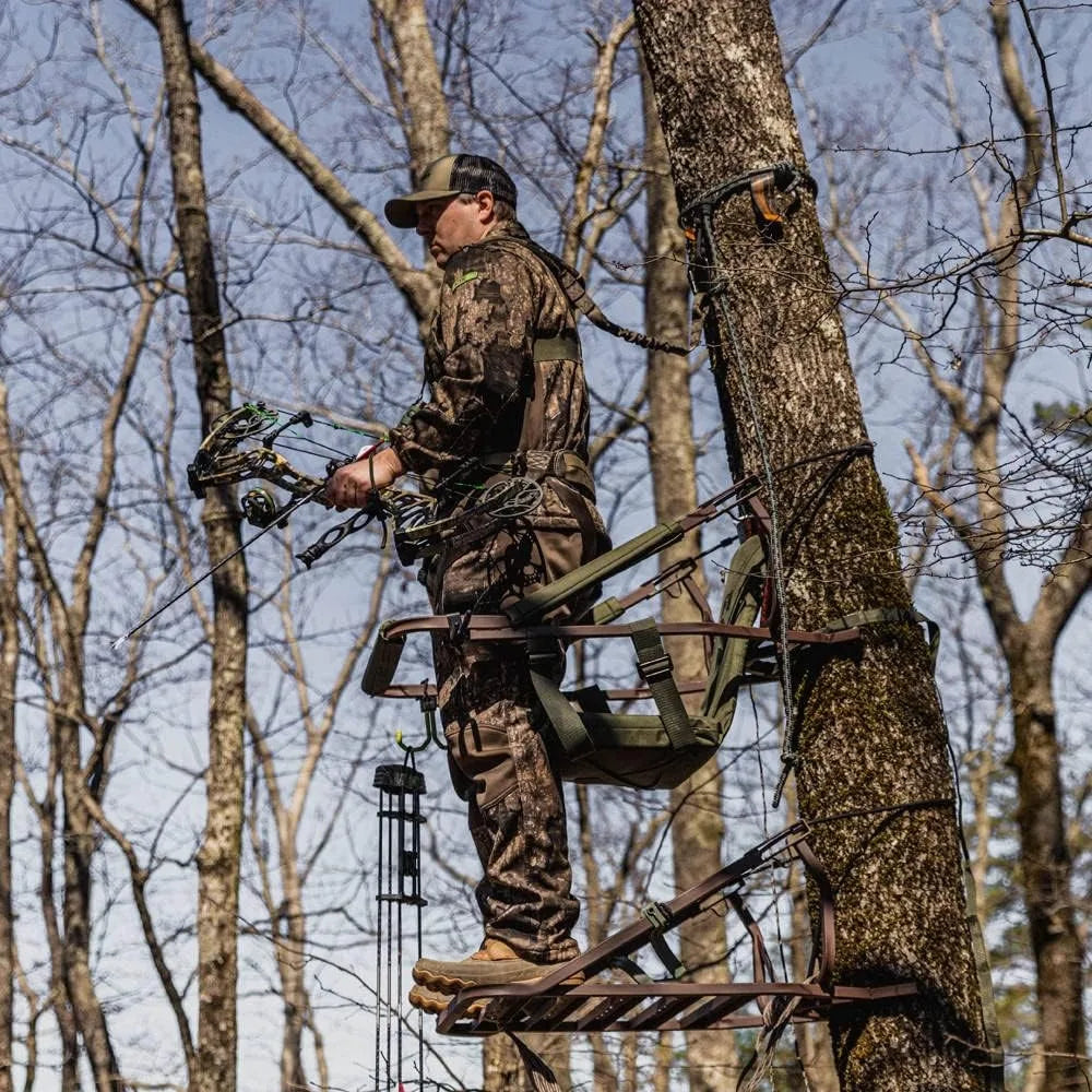 US Shipping Climbing Treestand Portable Steel Hunting Stand