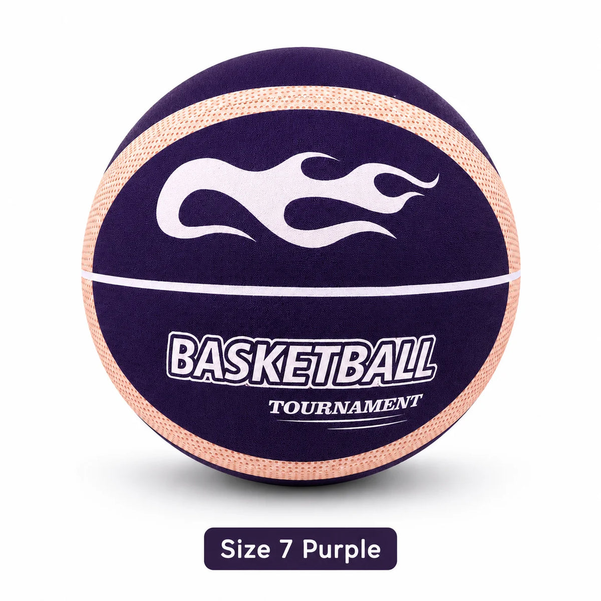 Soft Cloth Cover Indoor Basketball Training Ball Quiet Practice Ball for Kids Adults Home Apartment
