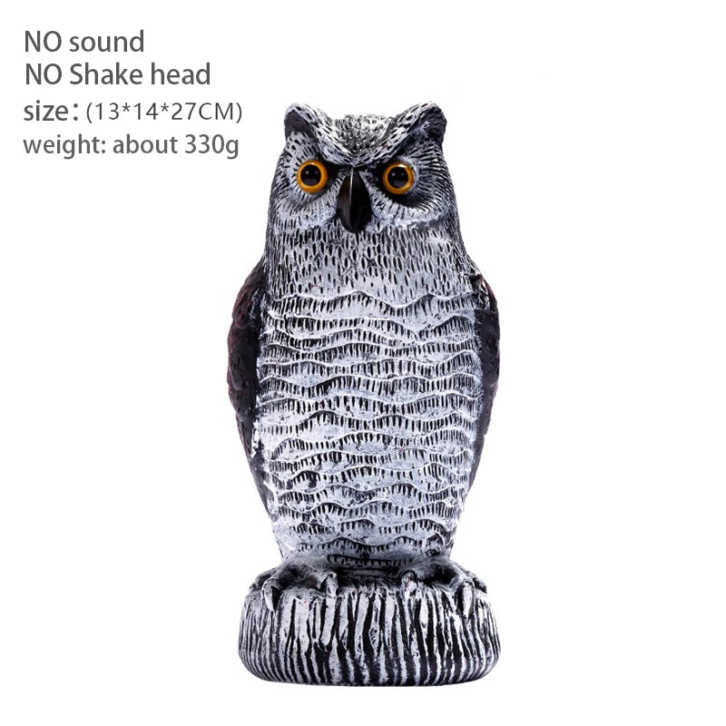 Realistic Bird Repeller Owl Prowler Decoy Protection Repellent Pest Control Scarecrow Garden Decoy Scarecrow Scares Birds