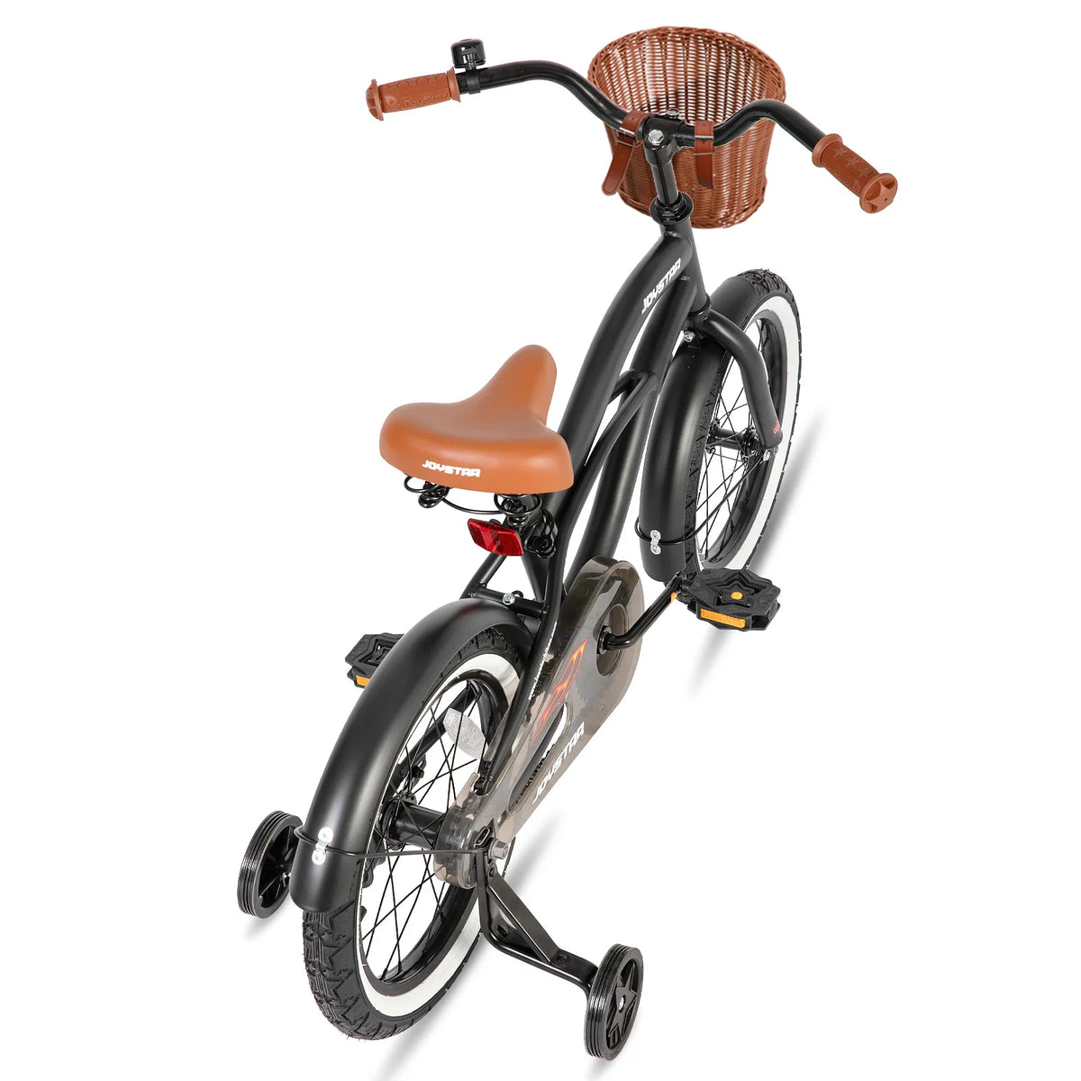 JoyStar Kids Cruiser Bike 12' 14' 16' Training Wheels Coaster Brake Adjustable Seat Fenders for Girls & Boys 2-7 Years