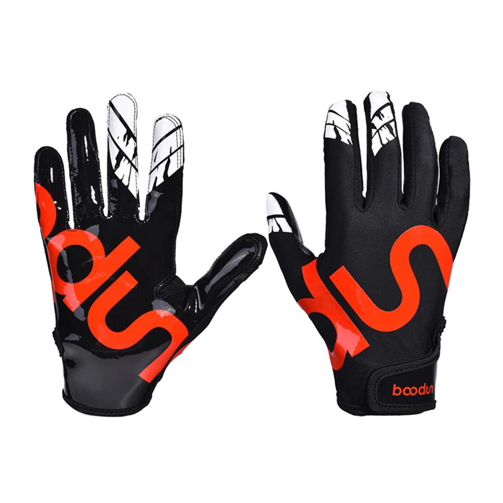 1 Pair Baseball Batting Gloves American Football Gloves Men Women Anti Slip Gel Softball Baseball Hitter Gloves 1073