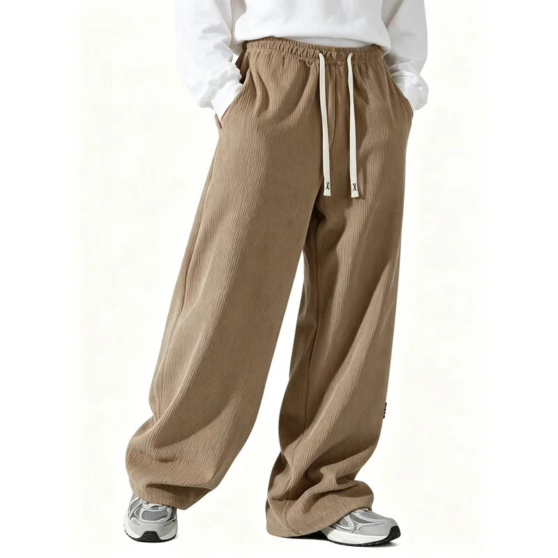 Men's Corduroy Casual Pants Lined and Thickened Men's Clothing Winter Trousers Men's Sweatpants Lower Price Men's Cargo Pants
