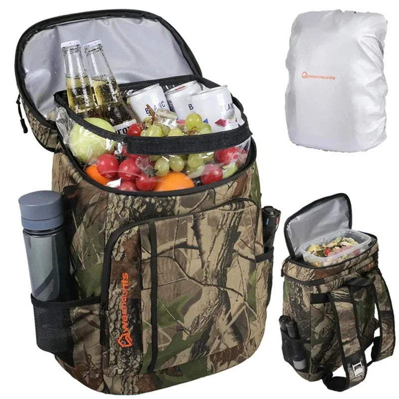 Backpack Cooler & Insulated Bag 2 in 1 36 Cans Insulating Cover Upgraded Leakproof Cooler Backpack For Camping Hiking Picnic Bag