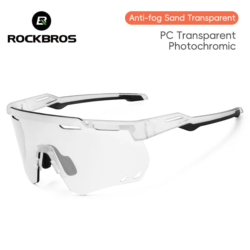 ROCKBROS Cycling Glasses MTB Road Bike Eyewear Driving Golf Goggles Protection Sports UV400 Sunglasses Polarized/Photochromic