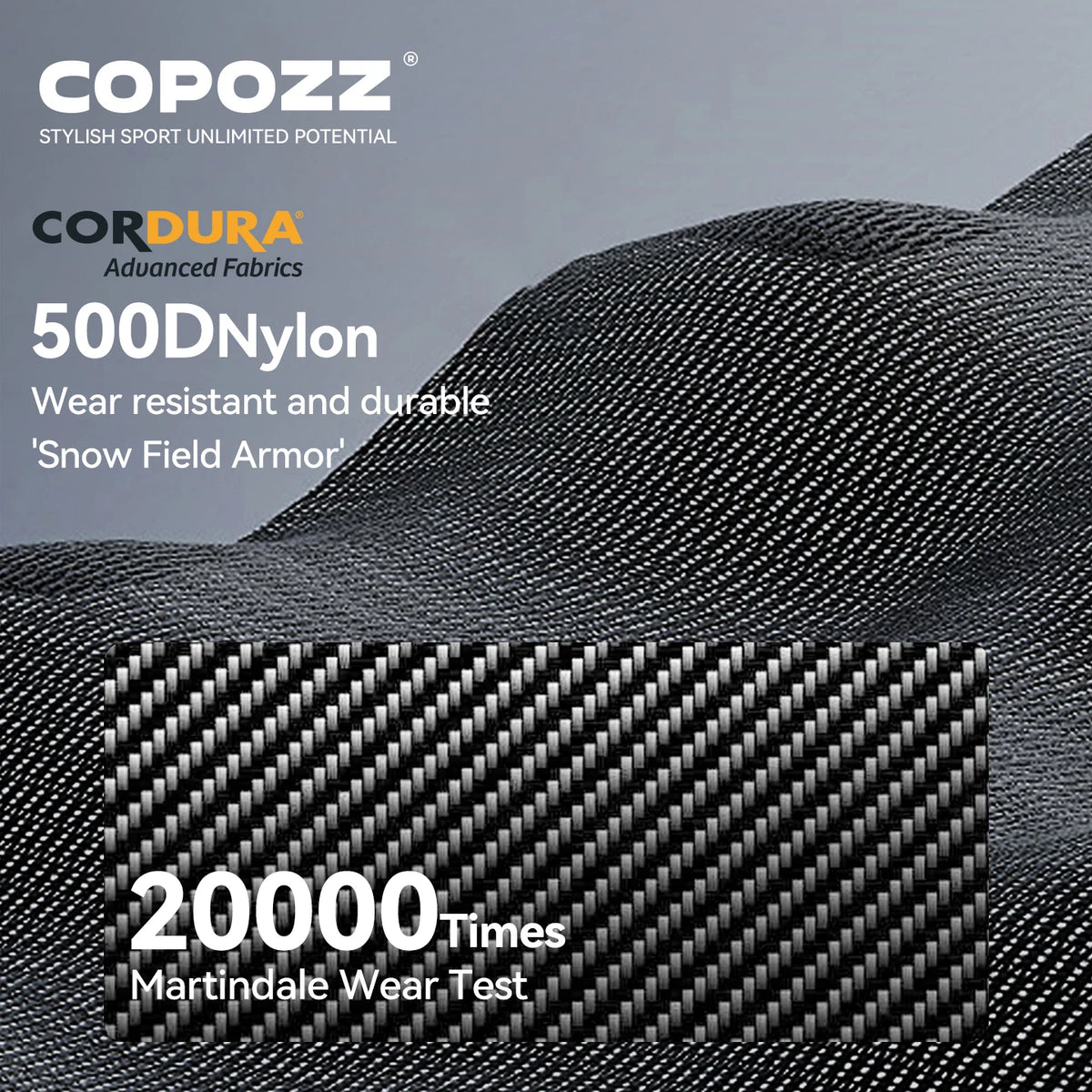 COPOZZ New Multi-Functional Ski Backpack Large Capacity Sports Board Bag Dry Wet Separation Snowboarding Camping Hiking Snow Bag