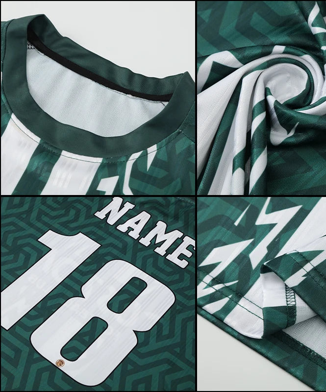 Wholesale Football Jersey Custom Shirt Sublimation Embroidery Logo Team Soccer Shirts Men Training Sportswear Jersey Top Z259049