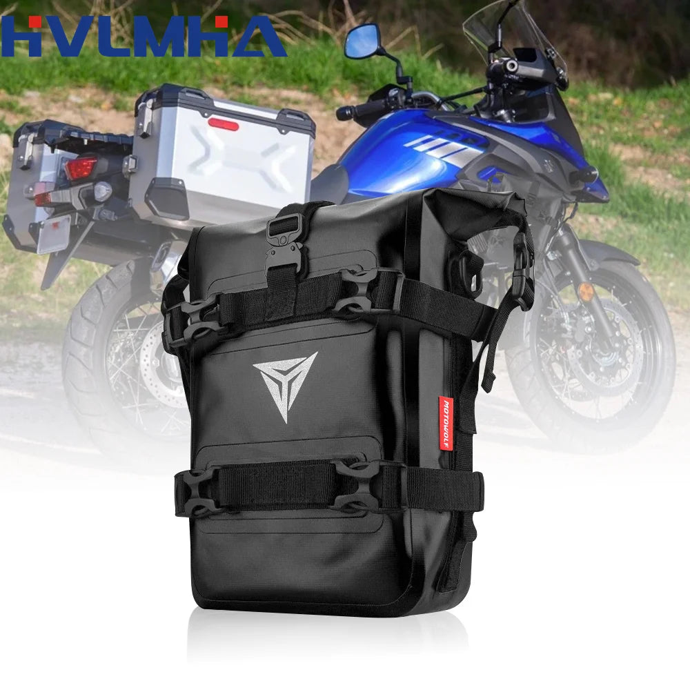 For  R1200GS R1250GS ADV For HONDA NC750X CB500X Motorcycle Frame Crash Bars Waterproof Bag Bumper Repair Tool Placement Bag