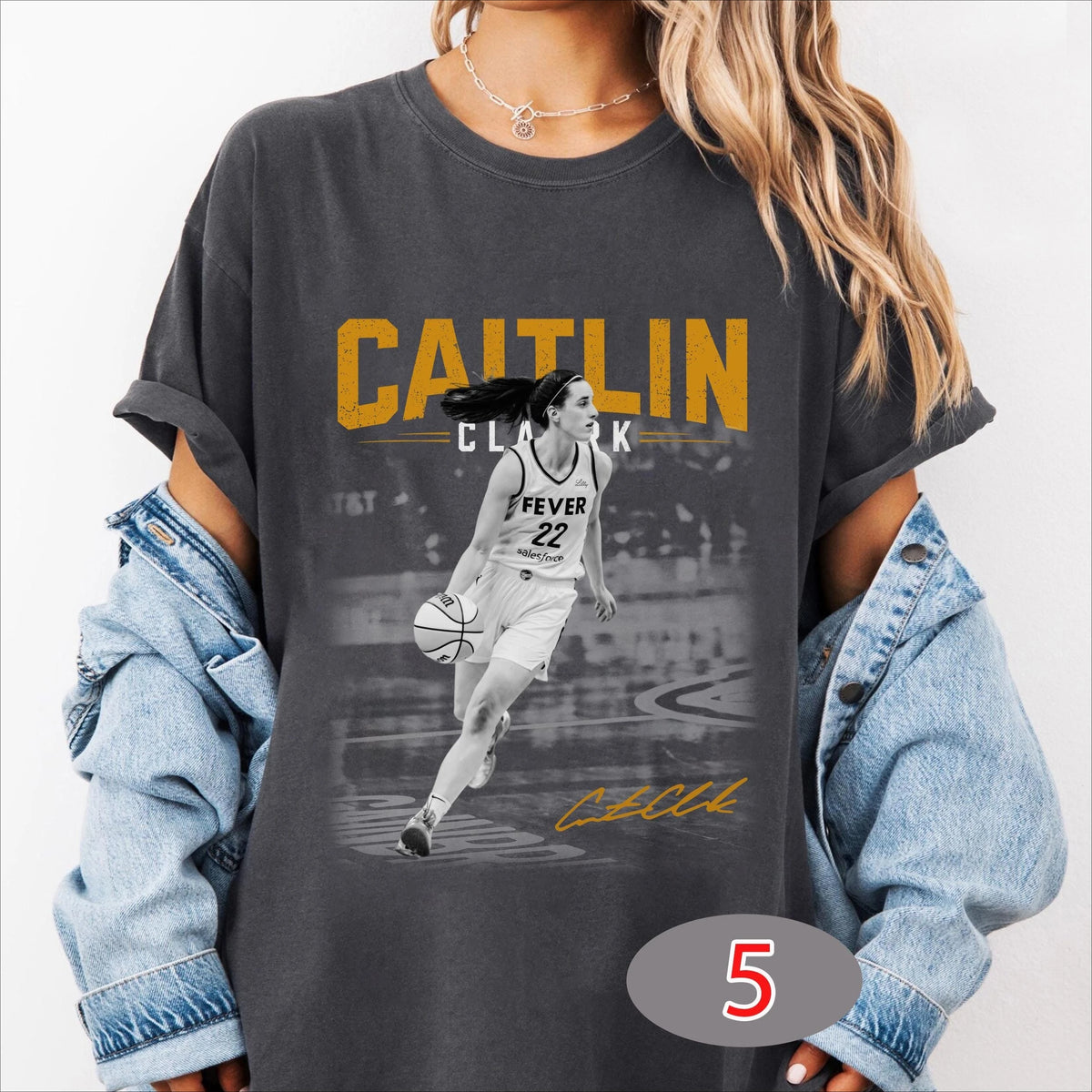 2026 Caitlin Clark 22 Indiana Fever T‑shirt Unisex Vintage Short‑sleeve Tee Retro Basketball Fan Casual Streetwear Tops