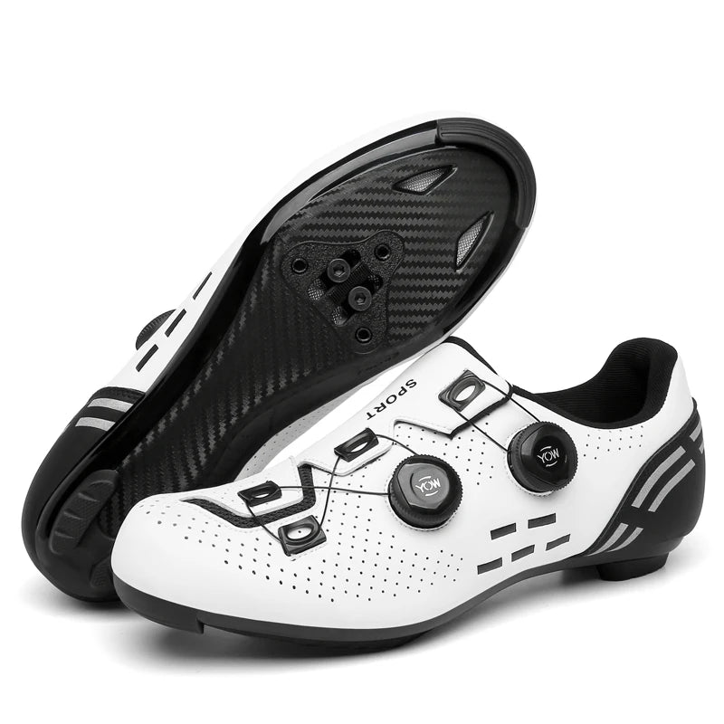 2026 Cycling Sneaker Mtb with Cleats Men Carbon Sports Speed Bike Shoes Women Mountain Racing Flat SPD Road Cycling Footwear