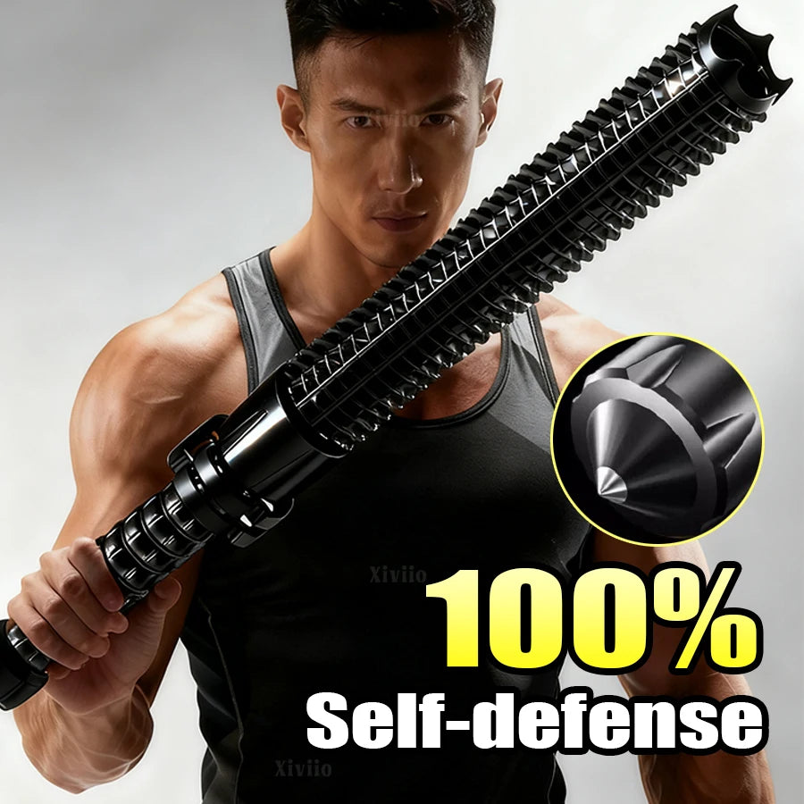 2025 NEW XHP90 Baseball Bat LED Flashlight Telescopic Zoom Self Defense  Baseball Flashlight Mace Torch Tactical Baton Emergency